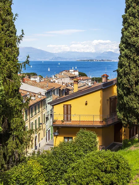 Desenzano Del Garda Italien April 2019 Ein Blick Von Der — Stockfoto