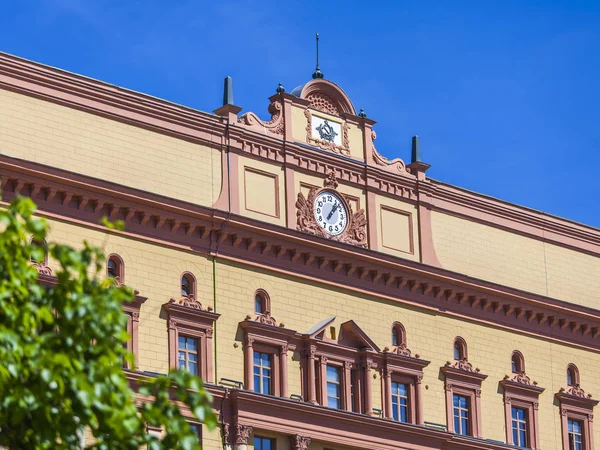 Moscow Russia May 2019 Typical Architectural Details Buildings Historic Center — Stock Photo, Image