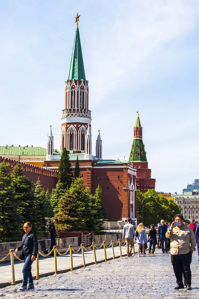 Moskova Rusya Mayıs 2019 Moskova Kremlin Nikolskaya Kulesi — Stok fotoğraf