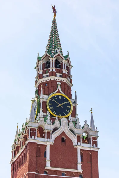 Moscou Russie Mai 2019 Tour Spasskaya Kremlin Moscou — Photo