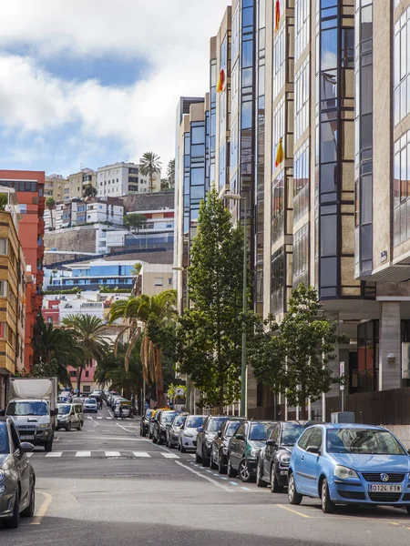 Las Palmas Gran Canaria España Enero 2018 Complejo Arquitectónico Calle —  Fotos de Stock