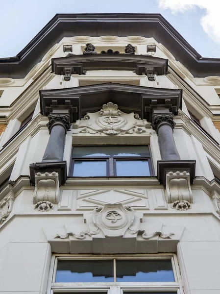 Moskva Ryssland Den Juli 2019 Typisk Arkitektur Kring Historisk Byggnad — Stockfoto