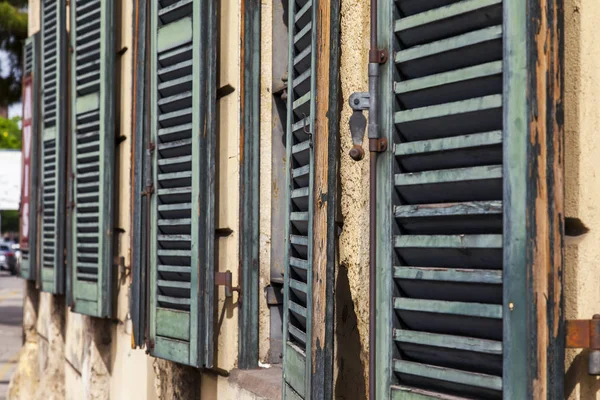 Verona Talya Nisan 2019 Tarihinde Eski Şehirde Binanın Bir Cephe — Stok fotoğraf