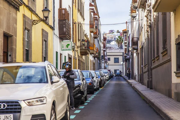 Las Palmas Gran Canaria Spanje Januari 2018 Moderne Gebouwen Maken — Stockfoto