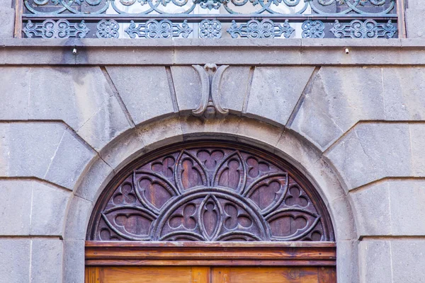 Las Palmas Gran Canaria Spain January 2018 Sun Lights Facade — Stock Photo, Image