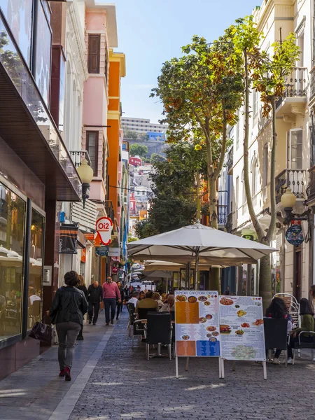 Las Palmas Gran Canaria España Enero 2018 Los Modernos Edificios — Foto de Stock