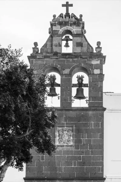 Las Palmas Gran Canaria Spanien Januar 2018 Kulisse Glockenturm Der — Stockfoto
