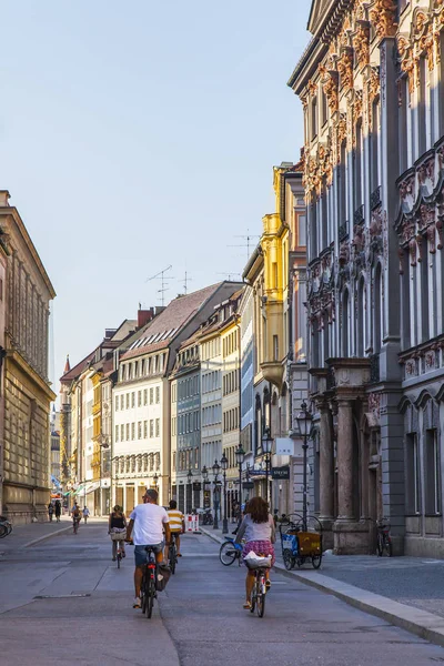 Múnich Alemania Agosto 2018 Hermosa Vista Urbana —  Fotos de Stock