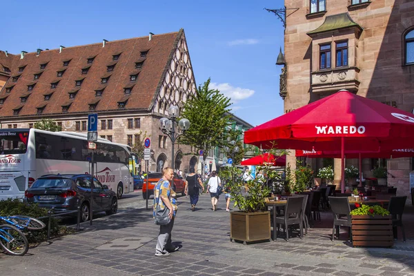 Nürnberg Tyskland Den Augusti 2018 Det Arkitektoniska Komplexet Som Typiskt — Stockfoto