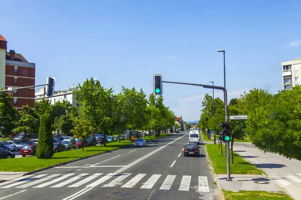 Ljubljana Slovenya Ağustos 2019 Tarihinde Akdeniz Kıyılarına Giden Karayolu — Stok fotoğraf