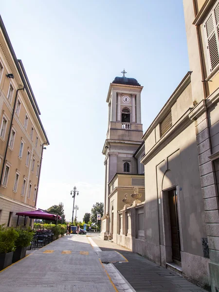Tereste Itálie Srpna 2019 Malebný Městský Výhled — Stock fotografie