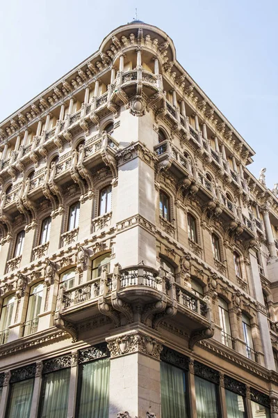 Trieste Agosto 2019 Complesso Architettonico Strada Pittoresca Nella Parte Storica — Foto Stock