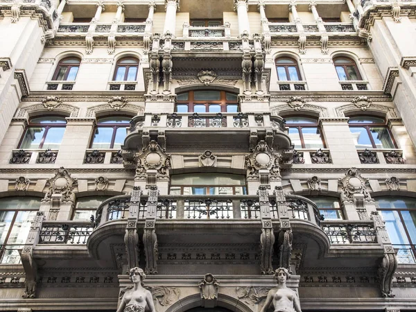 Trieste Italy August 2019 Architectural Ensemble Picturesque Street Historical Part — Stock Photo, Image