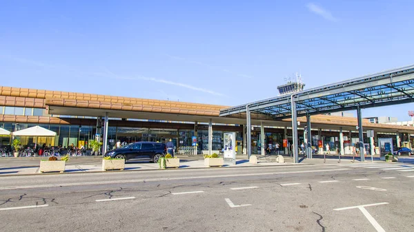 Ljubljana Slovénie Août 2019 Aéroport International Ljubljana — Photo