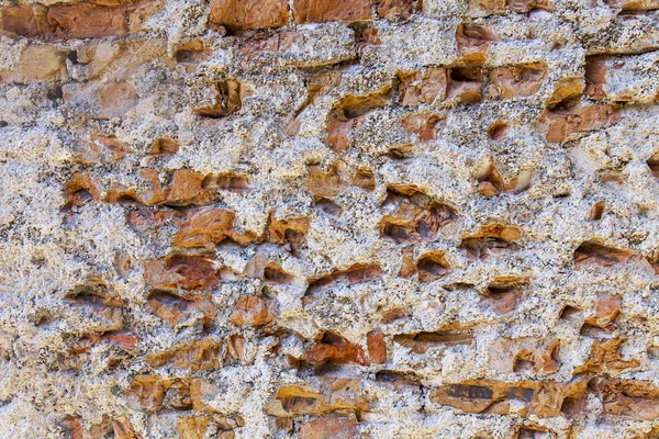 Antique Wall Old Red Bricklaying — Stock Photo, Image