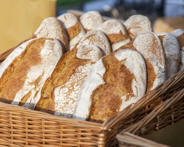 Counters Various Bread Traditional Regions Italy — Stock Photo, Image