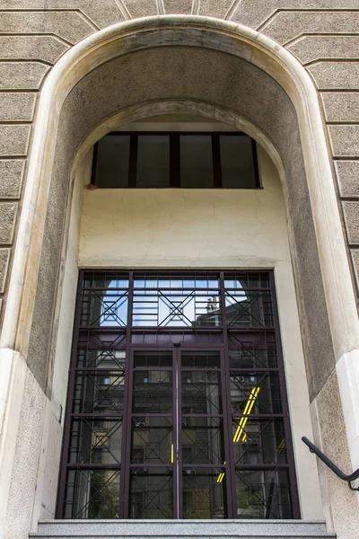 Belgrad Serbien August 2019 Architektonisches Fragment Der Fassade Eines Typischen — Stockfoto