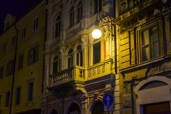 Trieste Italy August 2019 Beautiful Picturesque Street Historic City Beautiful — ストック写真