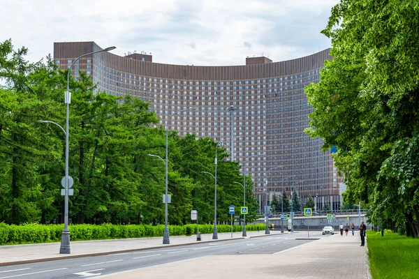 Moskou Rusland Juni 2020 Architectonische Bezienswaardigheid Van Hoofdstad Het Cosmos — Stockfoto