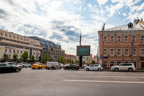 Moscou Rússia Junho 2020 Prospect Mira Fragmento Conjunto Arquitetônico — Fotografia de Stock