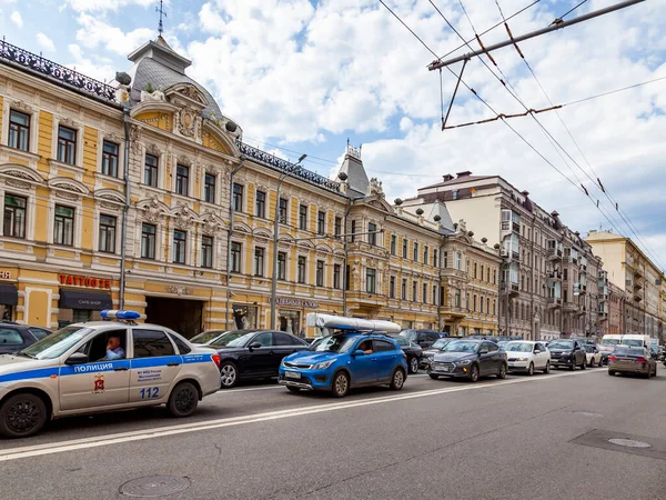 Moskva Rusko Června2020 Prospect Mira Fragment Architektonického Souboru — Stock fotografie