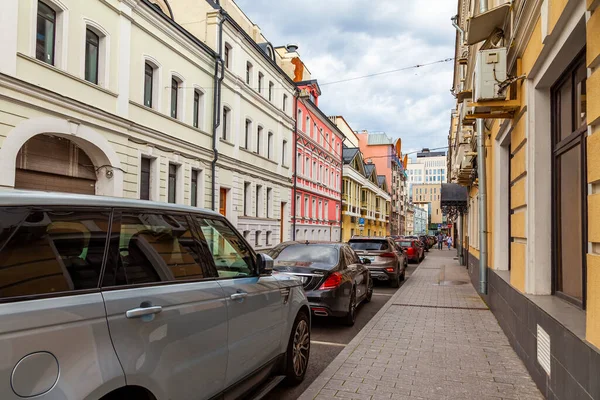 Moskou Rusland Juni 2020 Een Fragment Van Een Typisch Architectonisch — Stockfoto