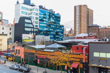 New York, ABD, 16 Mart 2016 'da. New York şehri. Şehir manzarası