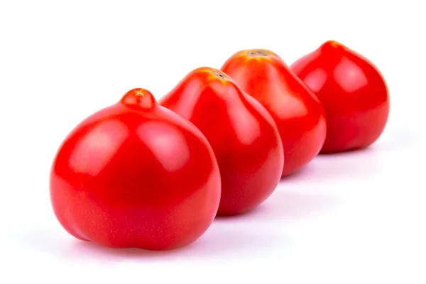 Tomates Frescos Colza Sobre Una Mesa — Foto de Stock