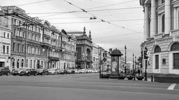 Petrohrad Rusko Června2020 Nevsky Vyhlídka Hlavní Ulice Města Architektonický Soubor — Stock fotografie