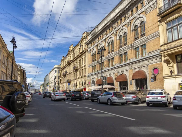 Petrohrad Rusko Července2020 Typický Architektonický Soubor Historické Části Města — Stock fotografie