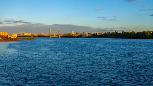 Sankt Petersburg Ryssland Juni 2020 Vita Nätter Utsikt Över Floden — Stockfoto