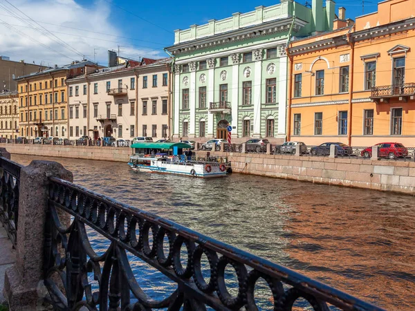 Saint Pétersbourg Russie Juin 2020 Vue Sur Rivière Xoka Ses — Photo