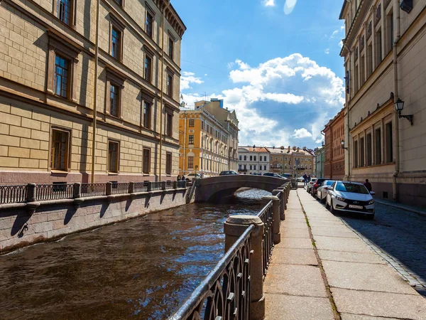 Petersburg Russland Juli 2020 Blick Auf Den Kanal Simnyaya Kanavka — Stockfoto