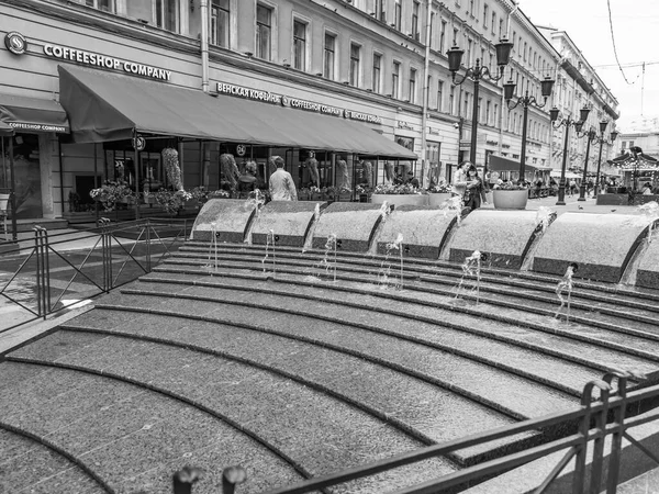 San Petersburgo Rusia Julio 2020 Conjunto Arquitectónico Calle Malaya Sadovaya —  Fotos de Stock