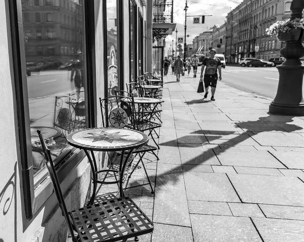 Saint Petersburg Russia June 2020 Nevsky Prospect Main Street City — Stock Photo, Image