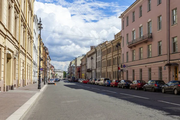 San Petersburgo Rusia Julio 2020 Conjunto Arquitectónico Típico Zona Los — Foto de Stock