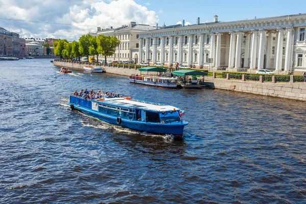Санкт Петербург Россия Июня 2020 Вид Канал Грибоедова Живописные Насыпи — стоковое фото