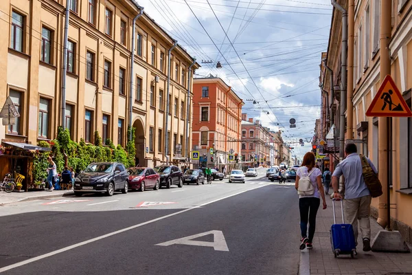 Petersburg Rusland Juli 2020 Het Architectonische Ensemble Typisch Voor Het — Stockfoto