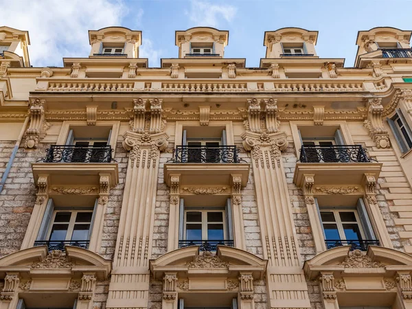 Nice Frankrijk Oktober 2019 Typische Architectuur Van Provence Fragment Van — Stockfoto