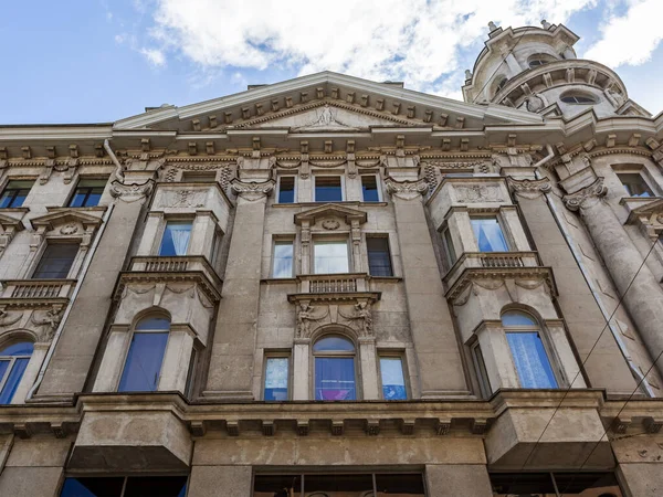 Petersburg Russia July 2020 Typical Architectural Details Facade Building — Stock Photo, Image