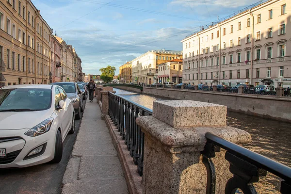 Saint Pétersbourg Russie Juin 2020 Vue Sur Canal Griboyedov Ses — Photo