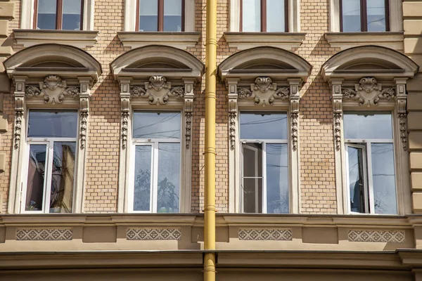 Nice France October 2019 Typical Architecture Provence Region Fragment Facade — Stock Photo, Image