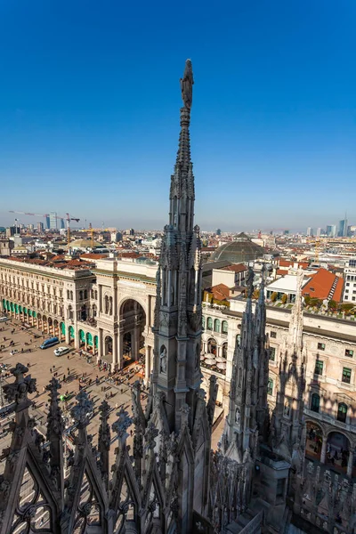 Milão Itália Fevereiro 2020 Uma Das Atrações Cidade Catedral Italiano — Fotografia de Stock