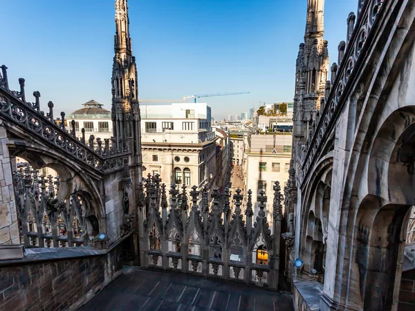 Milano Febbraio 2020 Una Delle Attrazioni Della Città Duomo Milano — Foto Stock