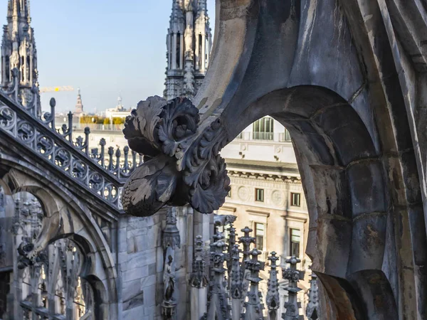 Milán Italia Febrero 2020 Uno Los Atractivos Ciudad Catedral Italiano — Foto de Stock