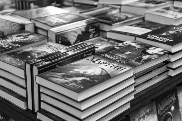 Saint Petersburg Russia June 2020 Interior Famous Bookstore Nevsky Prospect — Stock Photo, Image