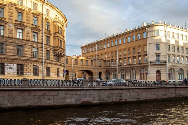 Sankt Petersburg Ryssland Juni 2020 Utsikt Över Griboyedovkanalen Och Dess — Stockfoto