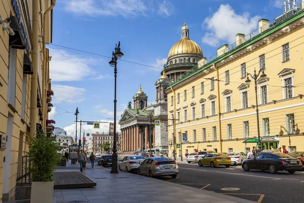 Petersburg Rosja Lipca 2020 Zespół Architektoniczny Typowy Dla Obszaru Zabytkowych — Zdjęcie stockowe