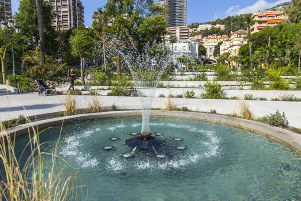 Monte Carlo Monaco Oktober 2019 Vacker Utsikt Över Staden Soligt — Stockfoto