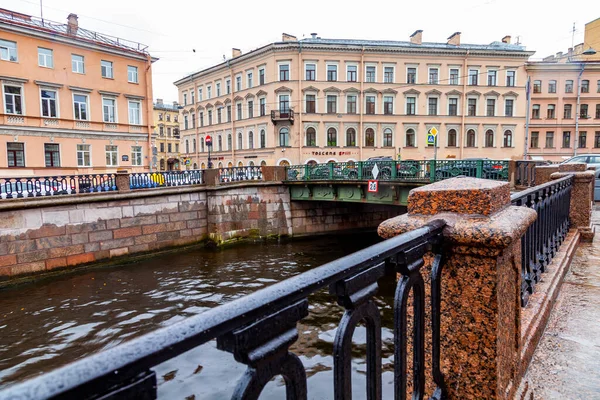 Petersburg Russia October 2020 View Griboyedov Canal Its Picturesque Embankments — Stock Photo, Image